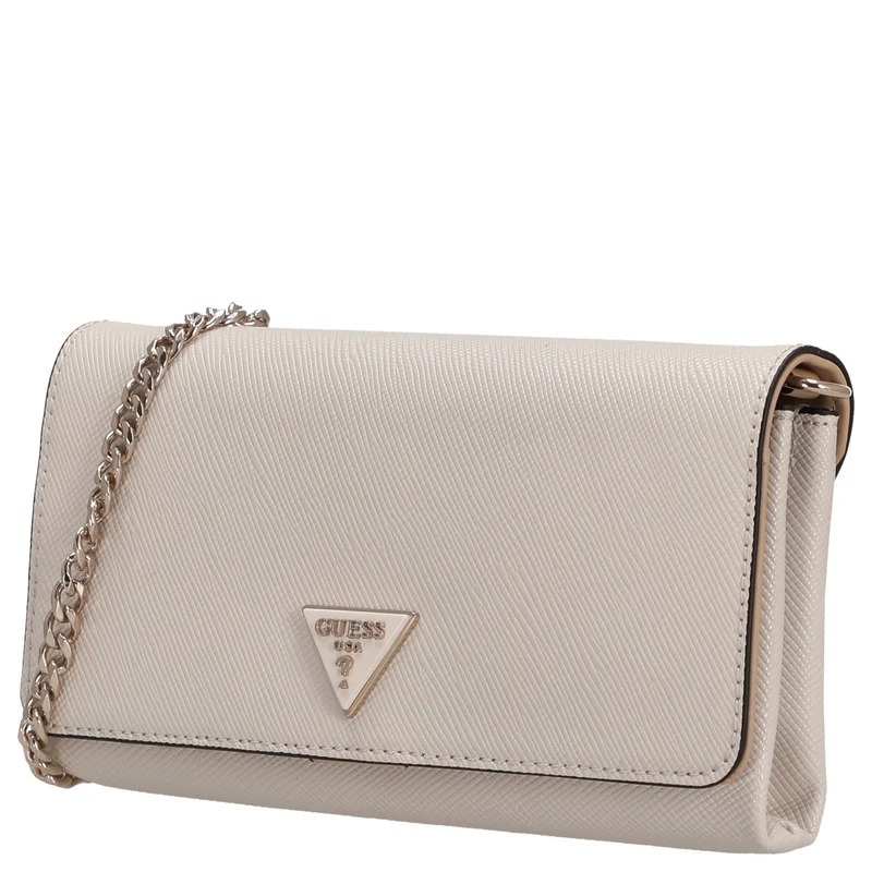 Guess Noelle II Xbody Flap - Bolso bandolera 21 cm (bone)