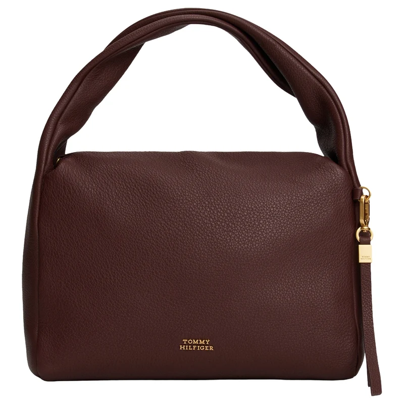 Tommy Hilfiger City Leather - Bolso de hombro 29 cm (rich walnut)