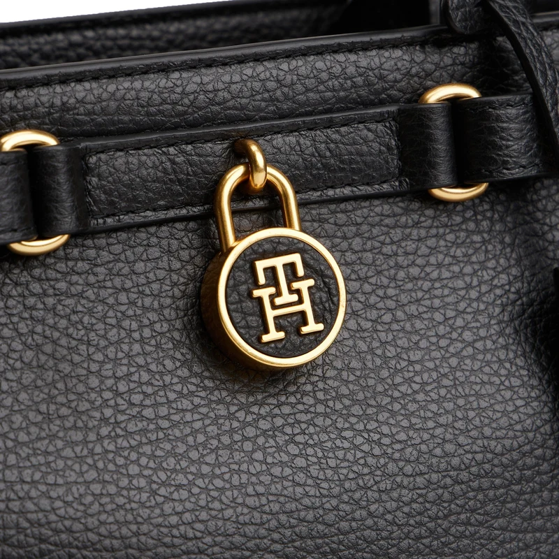 Tommy Hilfiger American Icon Le - Bolso de mano 28 cm (black)