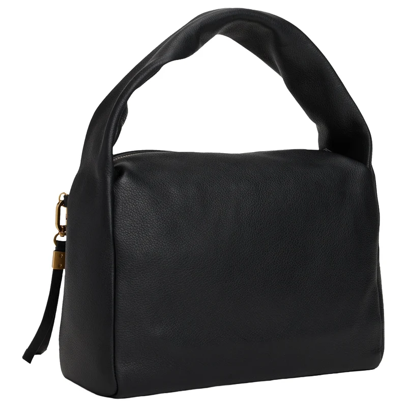 Tommy Hilfiger City Leather - Bolso de hombro 29 cm (black)