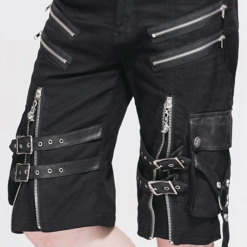 Herren Punk Bermuda Shorts