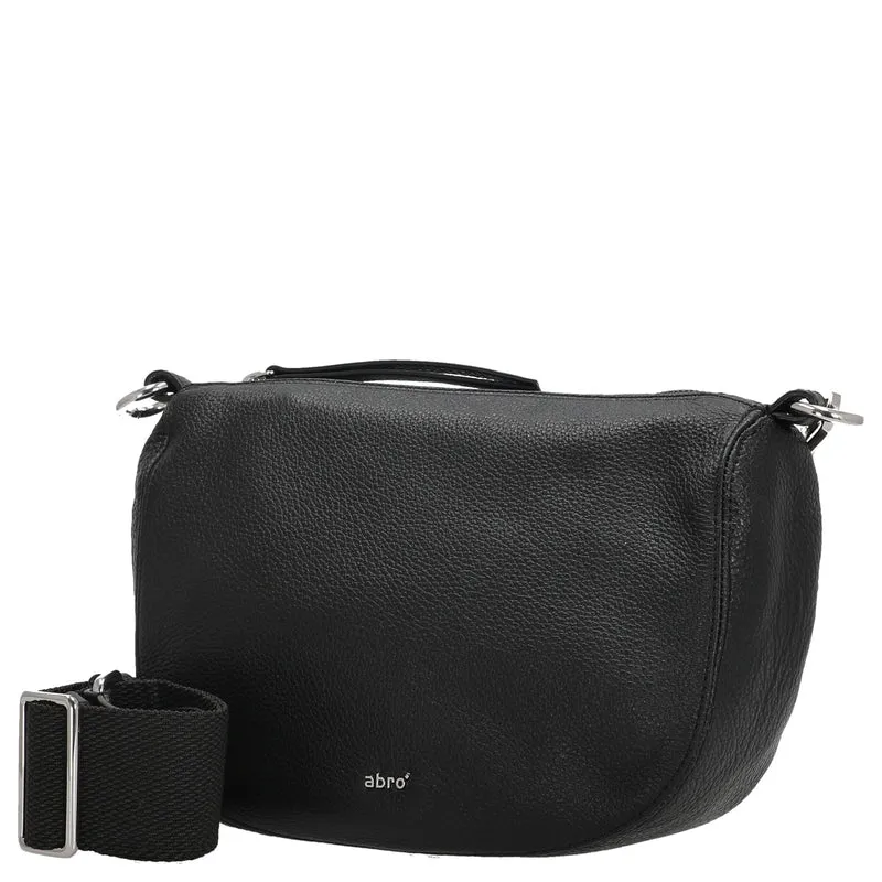 abro Dalia Mina - Bolso bandolera 23 cm (black/nickel)
