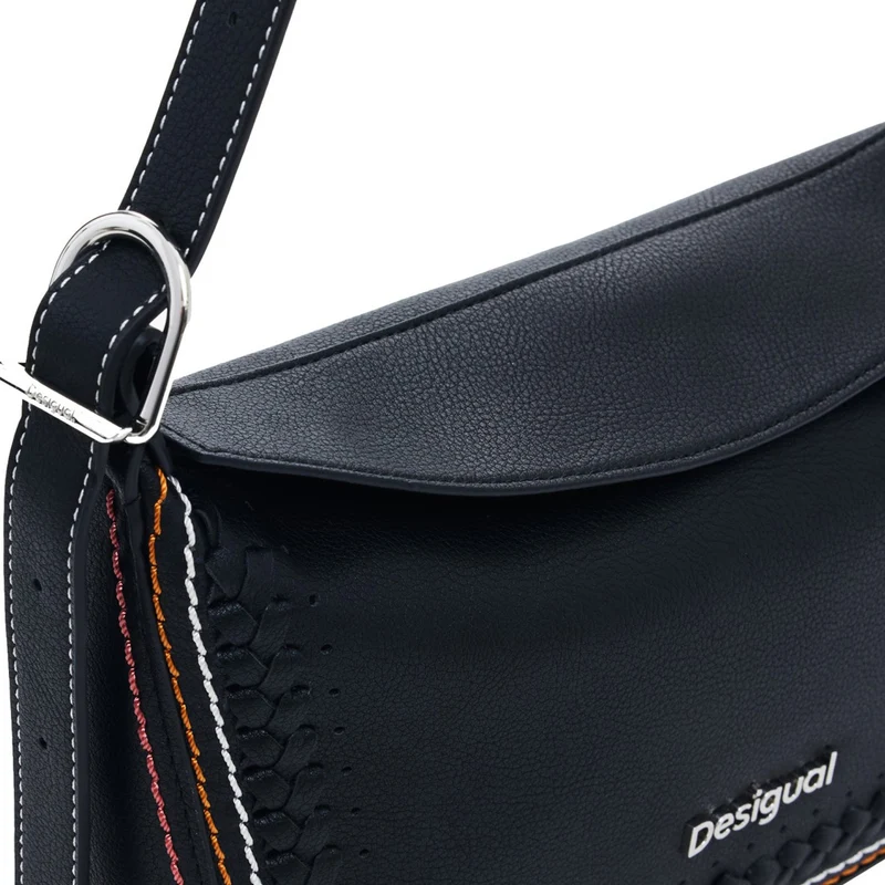 Desigual Trama Munich - Bolso de hombro 27.5 cm (black)