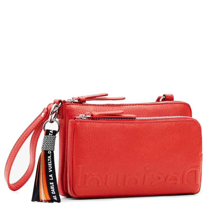 Desigual Mone Half Logo 22 Linda Mini - Bolso bandolera 19 cm (orange)