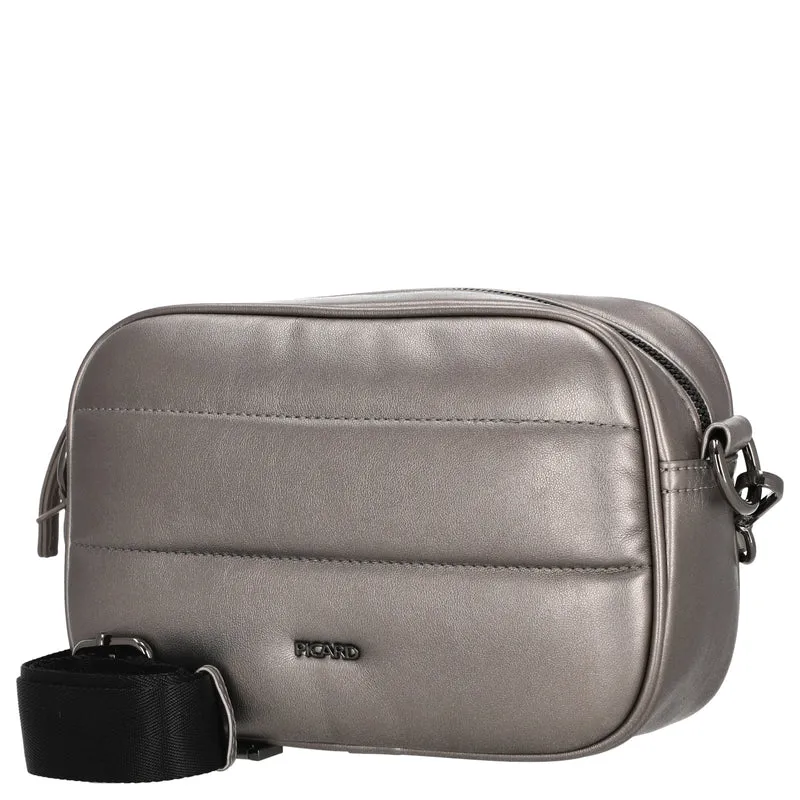 Picard Davos - Bolso bandolera 23 cm Synthetik (altsilber)