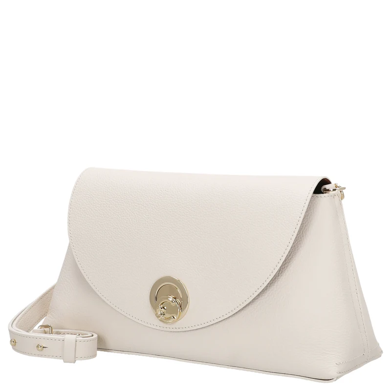 Coccinelle Nikla - Bolso de hombro 30 cm (pearl/cognac)