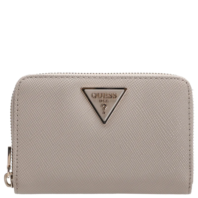 Guess Laurel II SLG Medium Zip Around - Cartera (taupe)