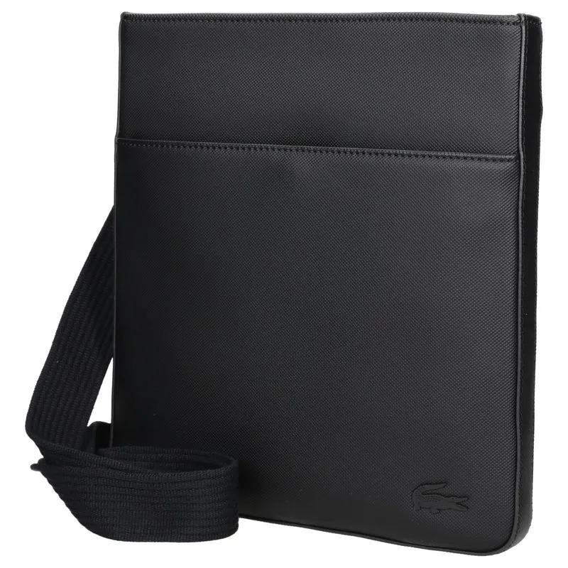 Lacoste Men's Classic - Bolso bandolera 28 cm (black)