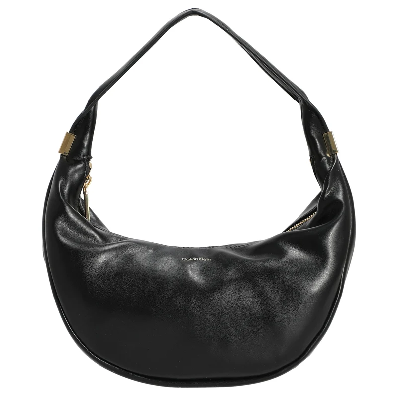 Calvin Klein Pinched Soft Crescent - Bolso Bandolera Pequeño (negro)