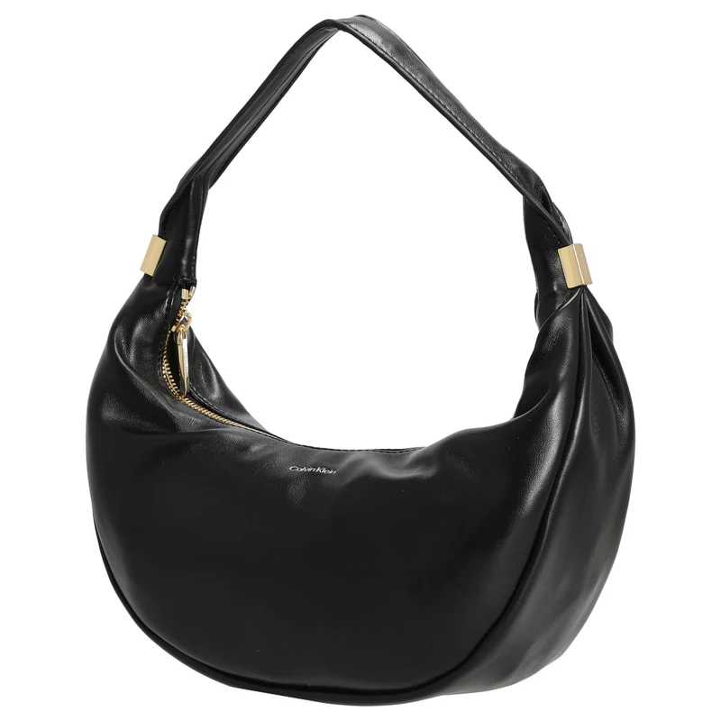 Calvin Klein Pinched Soft Crescent - Bolso Bandolera Pequeño (negro)