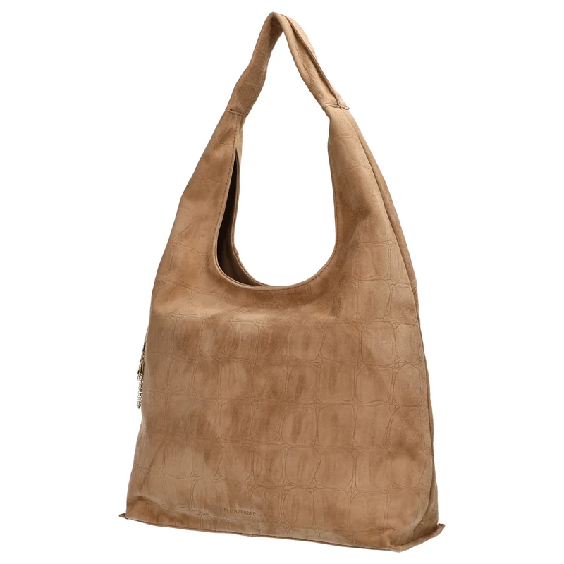 FREDsBRUDER Velvet Wild Hobo - Bolso de hombro 39 cm (camel)
