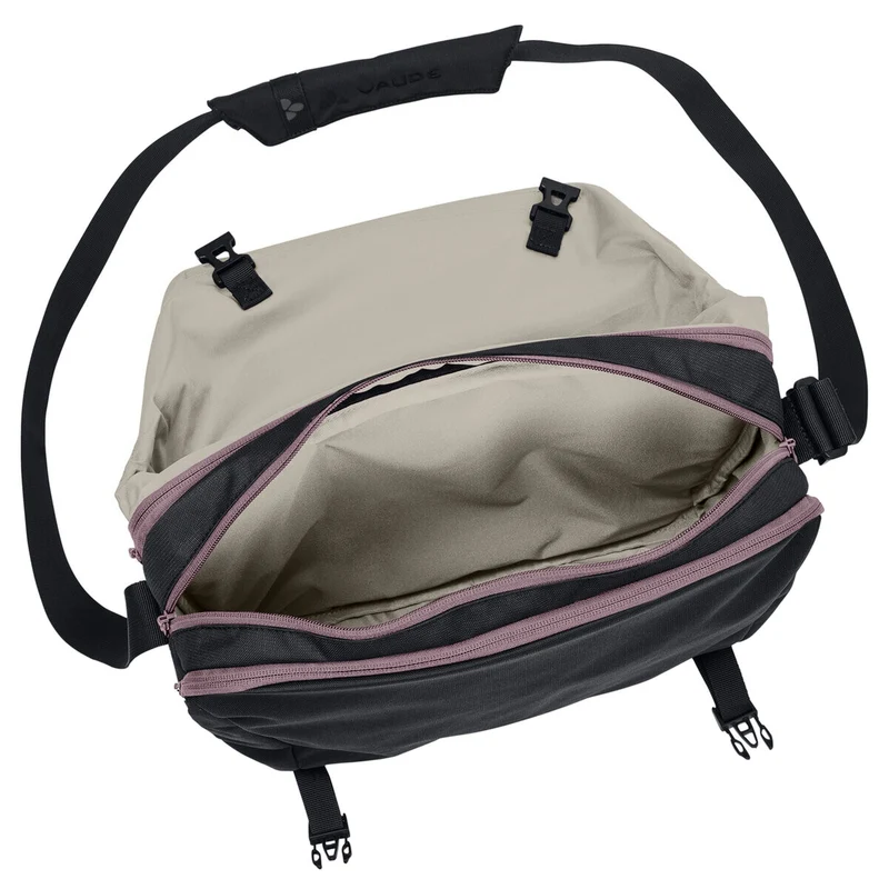 Vaude Rom III - Bolso bandolera M 13.3" 35 cm (black/purple ash)