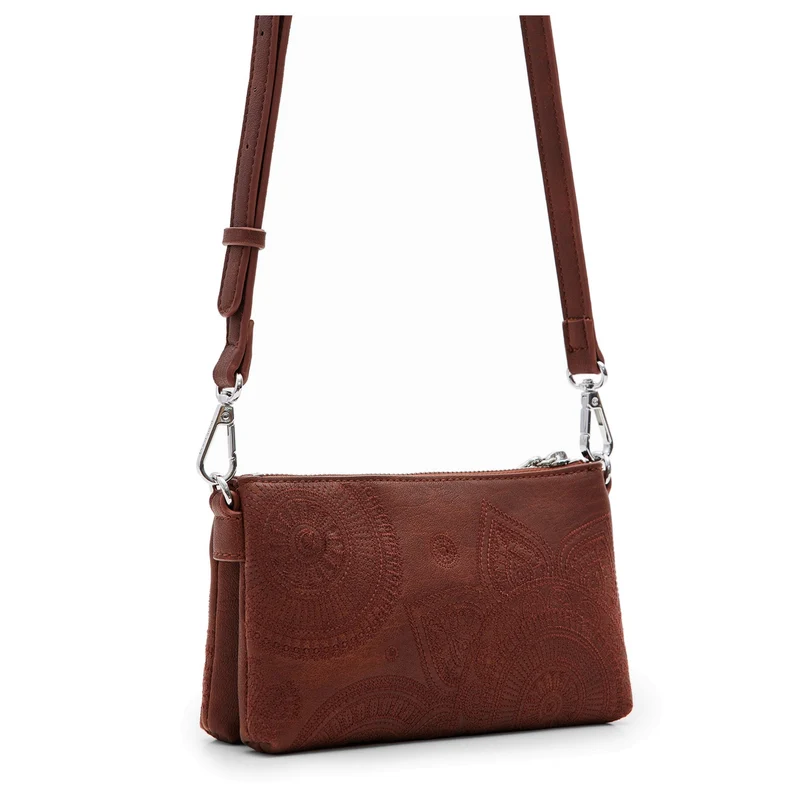 Desigual Dejavu Dortmund Baby - Bolso bandolera 20 cm (camel)