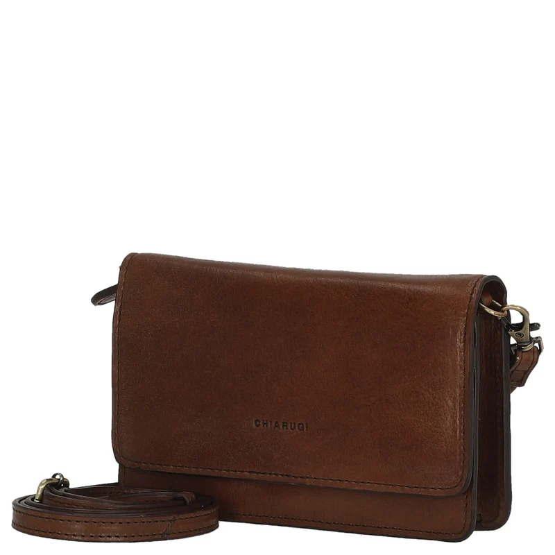 Chiarugi Classic - Bolso bandolera S 3cc 18 cm (braun)