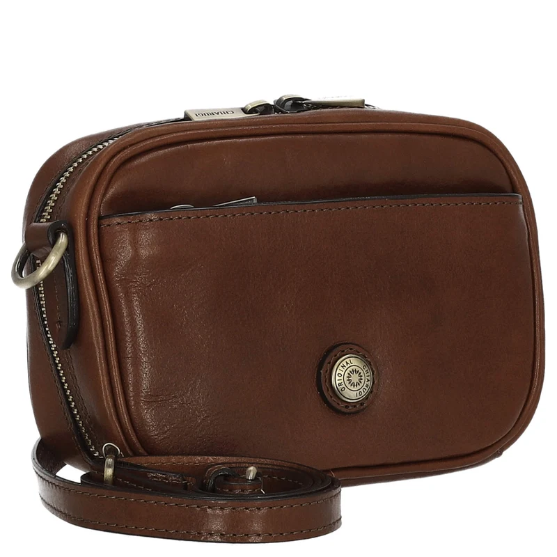 Chiarugi Classic - Bolso bandolera Mini 20 cm (braun)