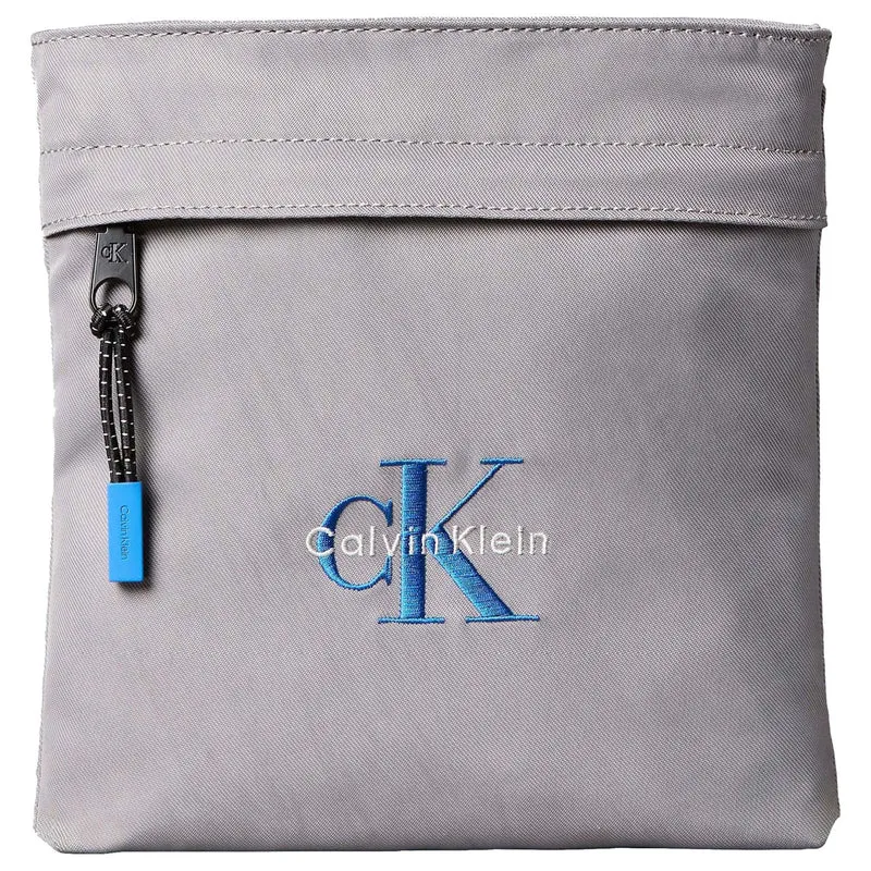 Calvin Klein Monogram - Bolso bandolera (cloudburst)