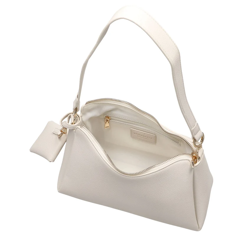 Seidenfelt Meloy - Bolso de hombro (soft cream)