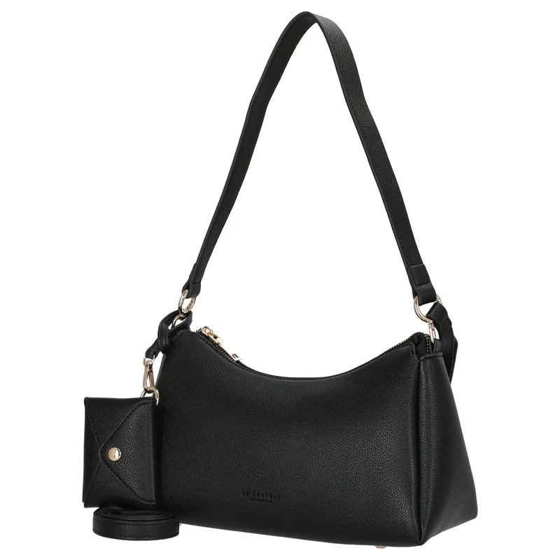 Seidenfelt Meloy - Bolso de hombro 30 cm (black)