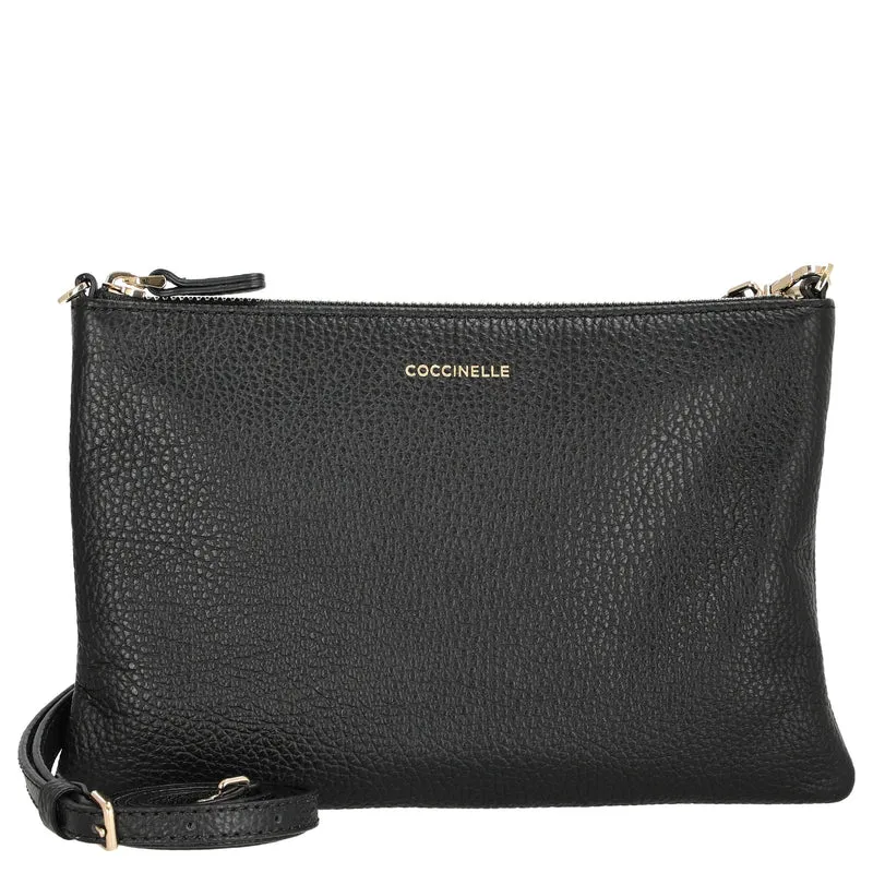 Coccinelle Best Crossbody - Bolso bandolera 22 cm (noir)