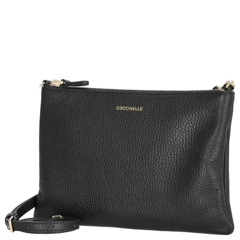 Coccinelle Best Crossbody - Bolso bandolera 22 cm (noir)