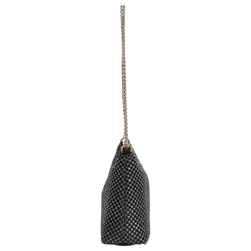 Guess Zalina Top Zip - Bolso de hombro (Color: pewter)