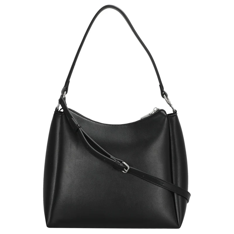 Seidenfelt Sandve Midi Hobo - Bolso de hombro 31 cm (black)