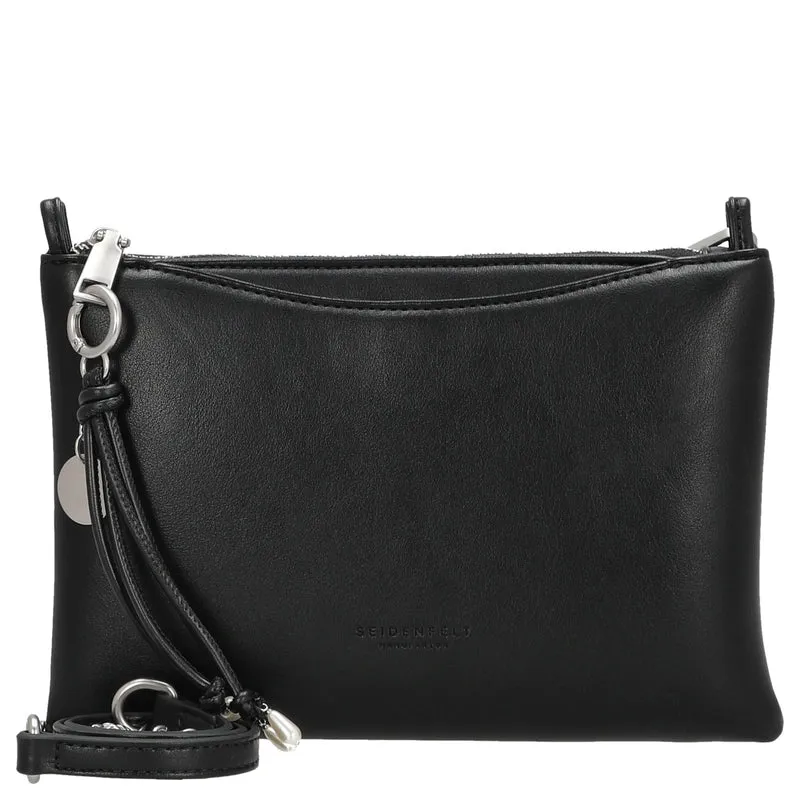 Seidenfelt Sandve - Bolso bandolera 24 cm (black)