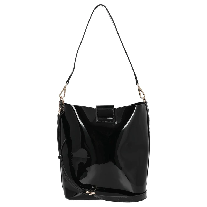 Seidenfelt Grenaa Hobo - Bolso de hombro 27 cm (negro)