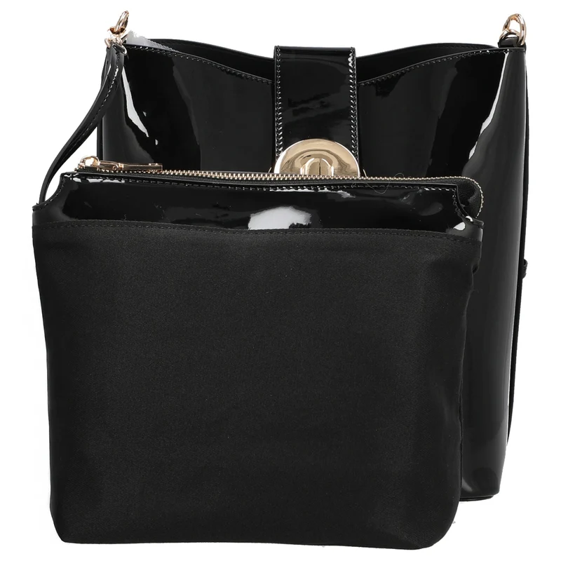 Seidenfelt Grenaa Hobo - Bolso de hombro 27 cm (negro)