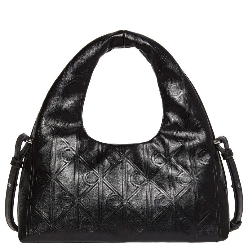 Calvin Klein Puffer Emblem - Bolso bandolera 26 cm (black)
