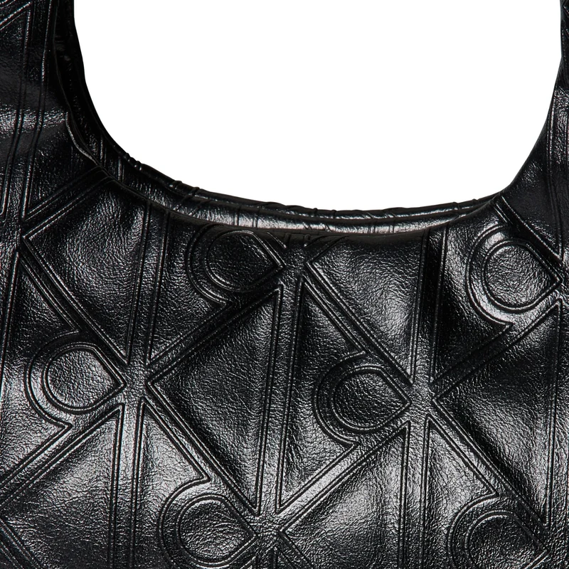 Calvin Klein Puffer Emblem - Bolso bandolera 26 cm (black)