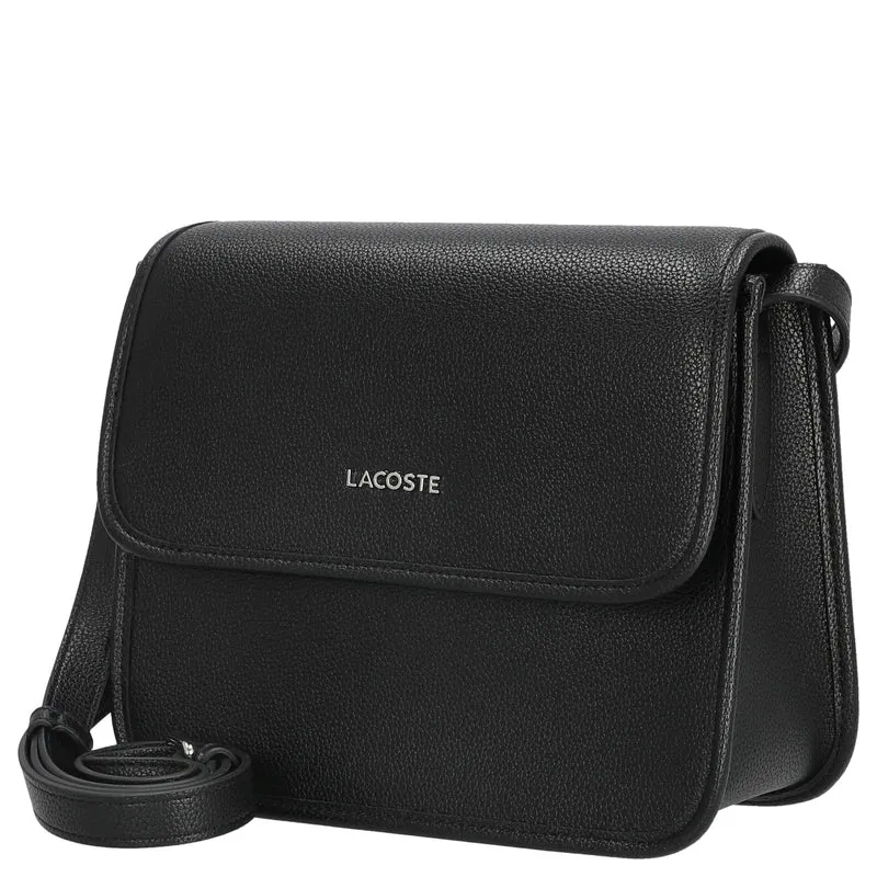 Lacoste Messenger Bag - Bandolera 24 cm (black)