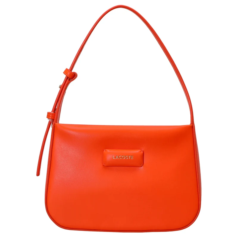 Lacoste Hobo Bag S - Bolso bandolera 23 cm (scarlet ibis)