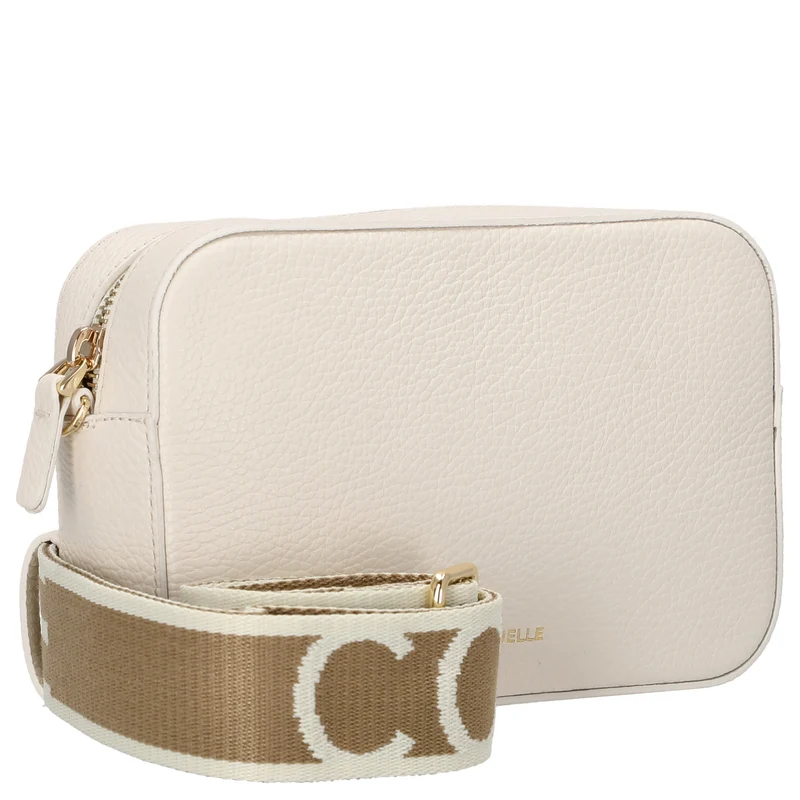Coccinelle Tebe - Bolso bandolera S 19 cm (pearl)