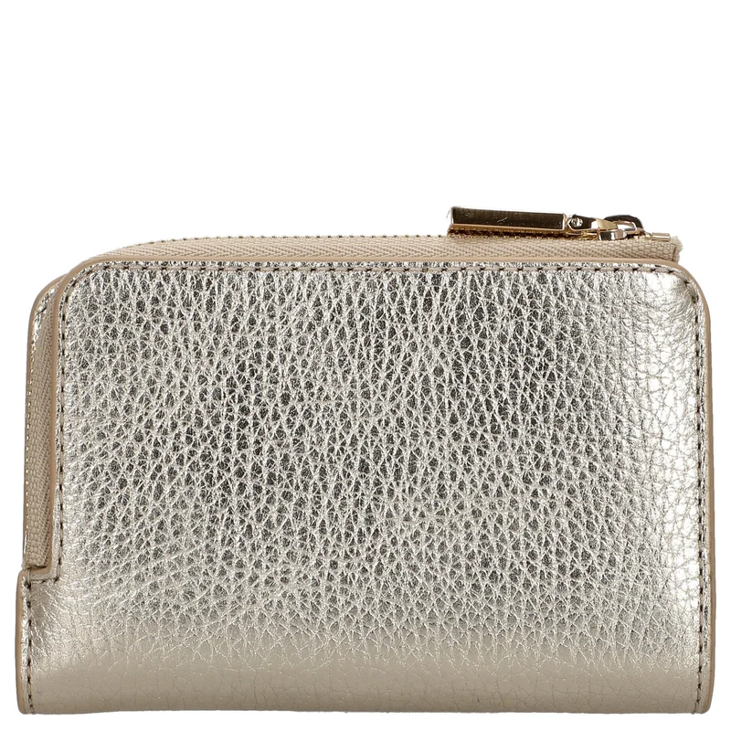 Coccinelle Metallic Soft - Cartera 6cc 13 cm (pale gold)