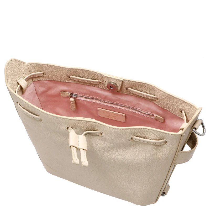 Coccinelle Gretel Ribbon - Bolso de mano 25 cm (sandshell)