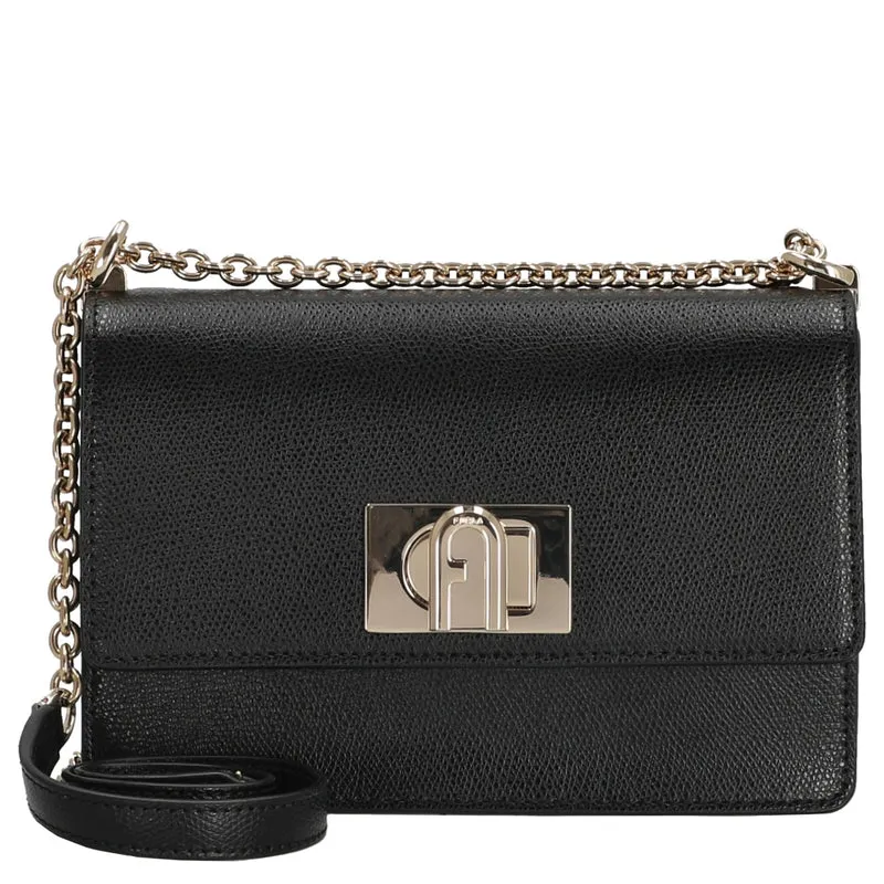 Furla 1927 Mini - Bolso bandolera 20 cm (nero)