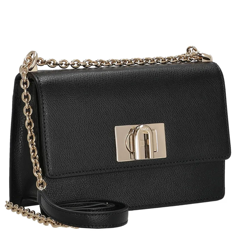 Furla 1927 Mini - Bolso bandolera 20 cm (nero)