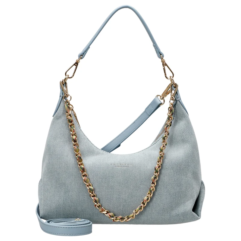 Seidenfelt Huuvari Hobo - Bolso bandolera (denim in blue)