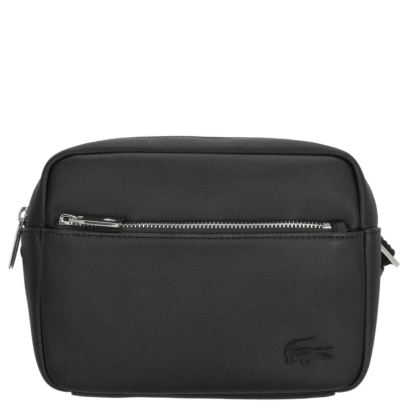 Lacoste Men's Classic Reporter - Bolso bandolera 21 cm (black)