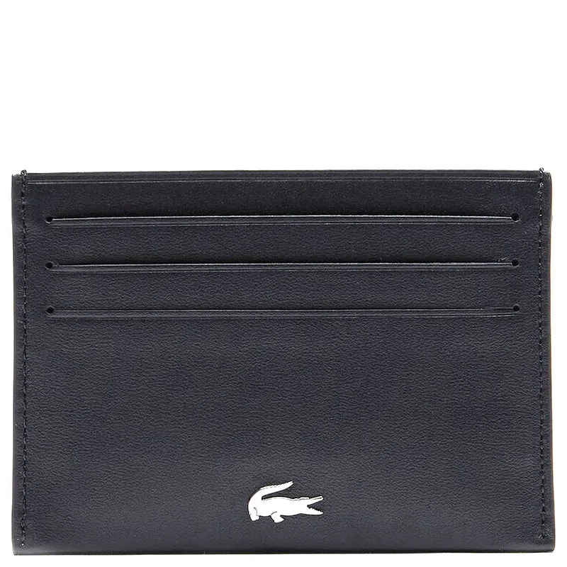 Lacoste FG - Tarjetero de cuero 6 cc 11 cm (blue)