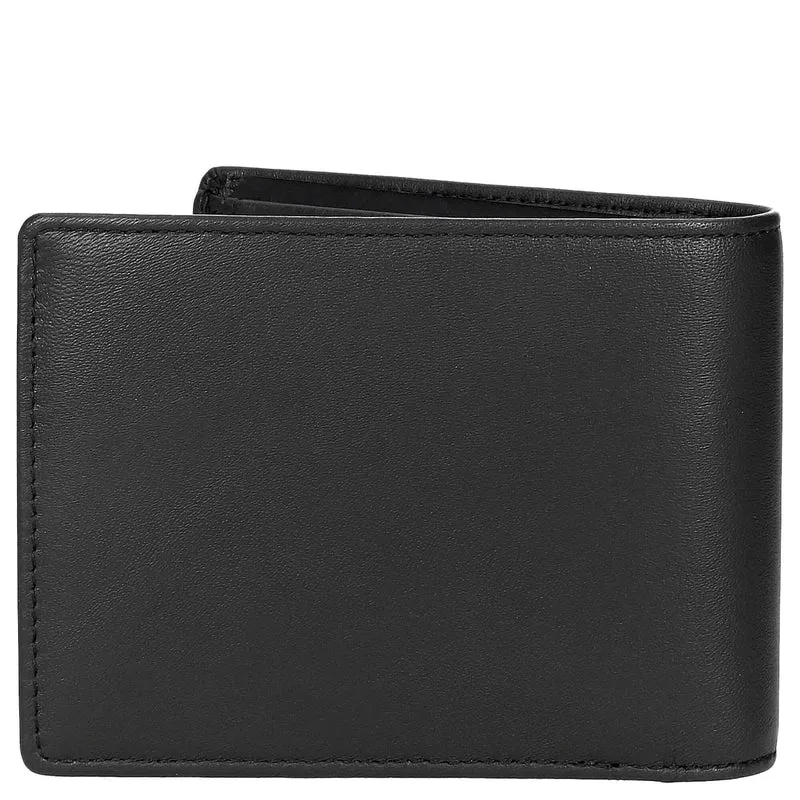 BOSS Arezzo 8cc - Cartera de hombre de cuero 12 cm (black)