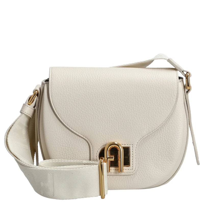 Furla Lotus Mini - Bolso bandolera 14 cm (panna+toni panna)