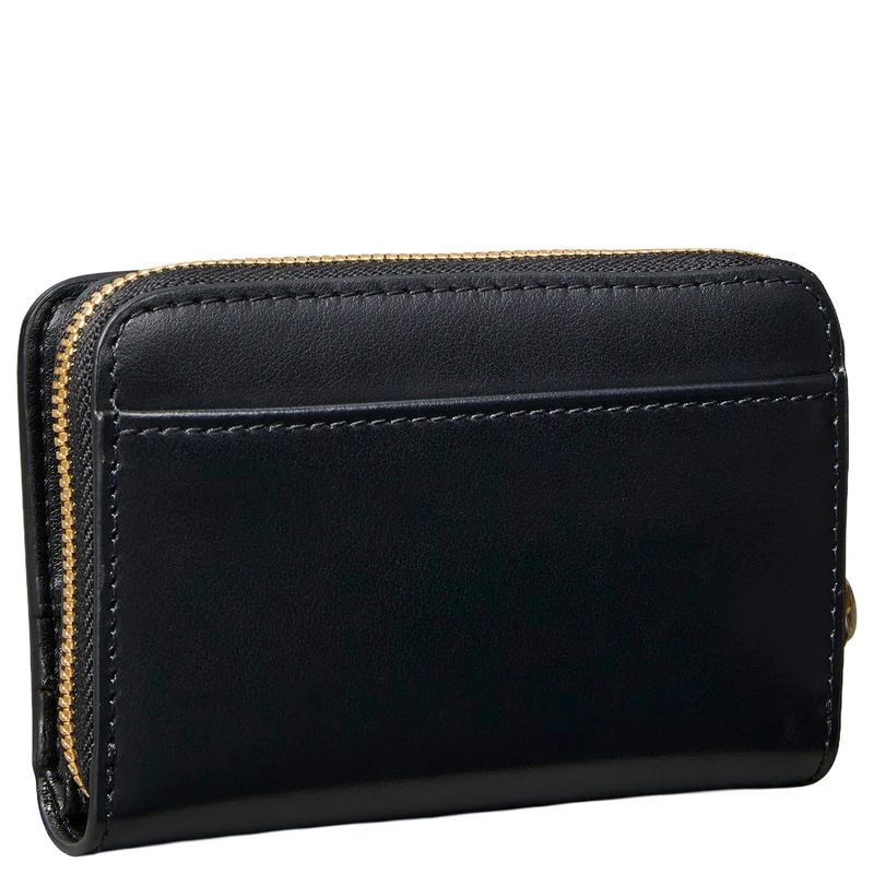 Calvin Klein Medium Flap Zip - Cartera 6cc 11 cm (black)