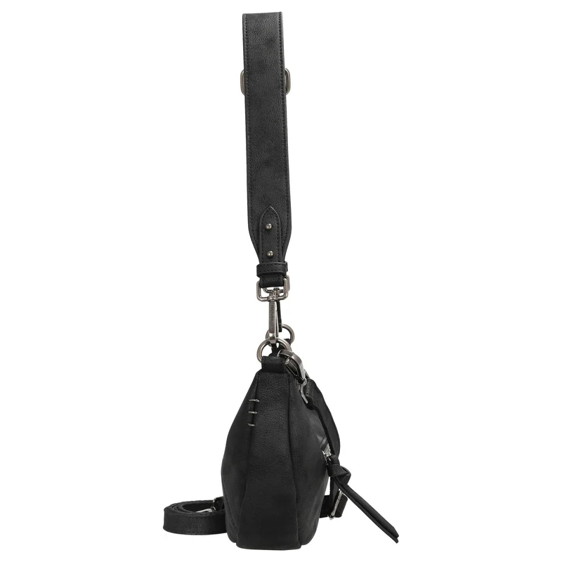 FREDsBRUDER Rebel At Heart Halfmoon Bag - Bolso bandolera 30 cm (black)