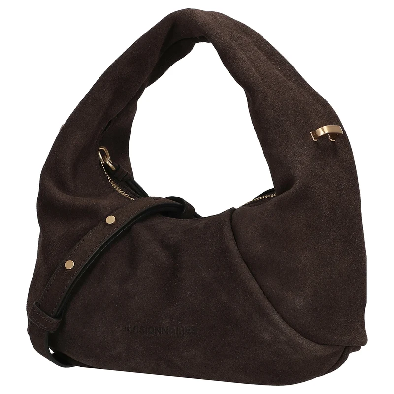 Les Visionnaires Greta Mini Essential Cozy - Bolso bandolera (dark brown)