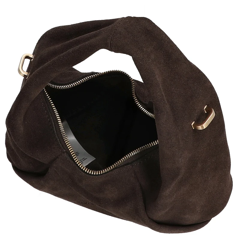 Les Visionnaires Greta Mini Essential Cozy - Bolso bandolera (dark brown)