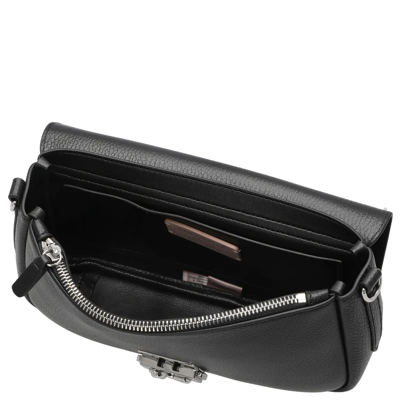 Coccinelle C-Me Lock - Bolso de mano 24 cm (noir)