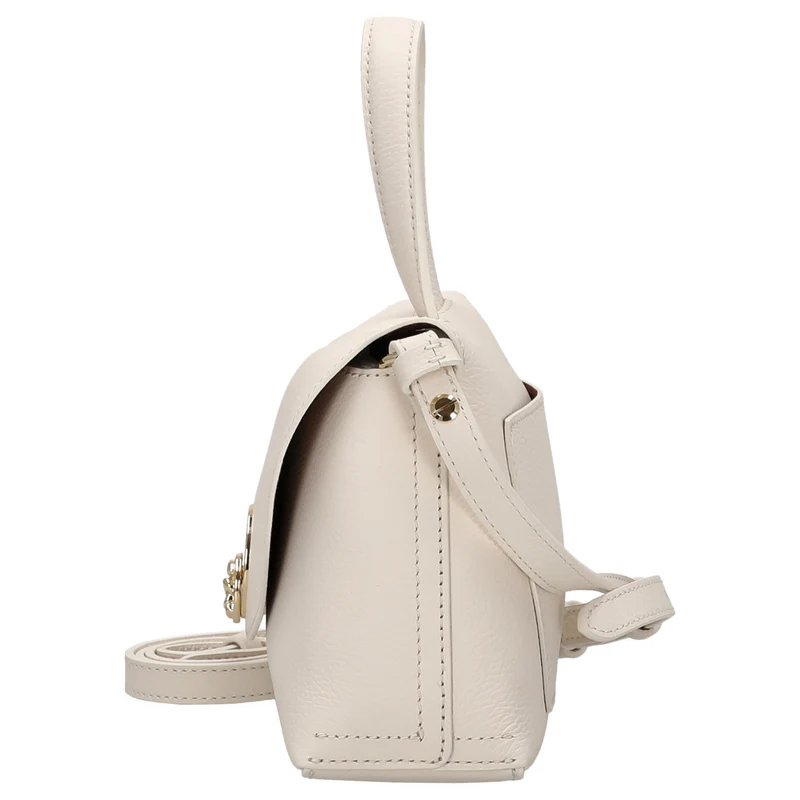 Coccinelle Nikla - Bolso de mano 26 cm (pearl/cognac)