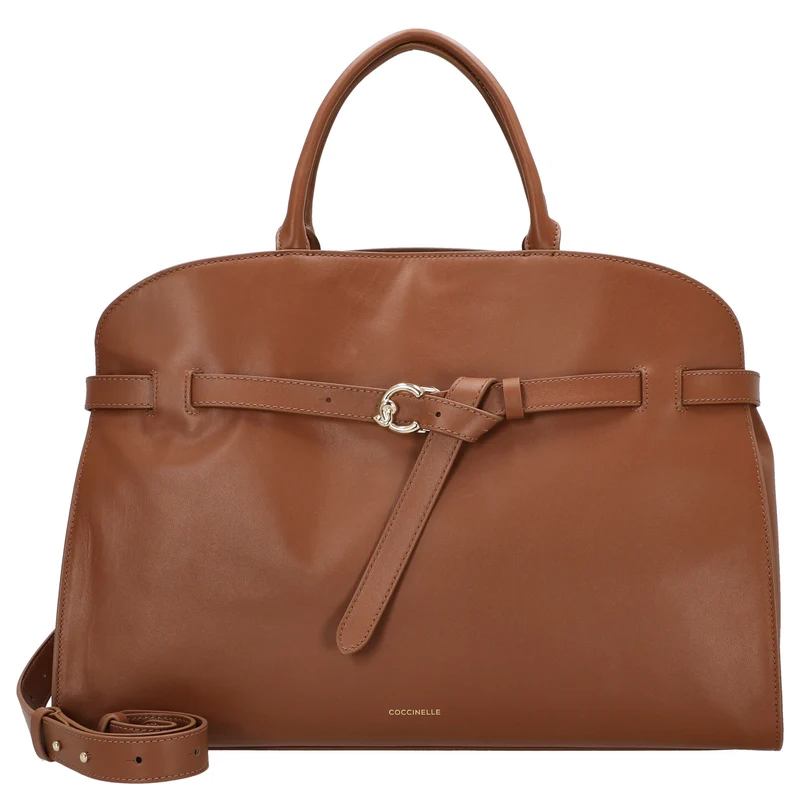 Coccinelle Sabine - Bolso de mano 43 cm (cognac)